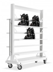 Mobile Boot Rack