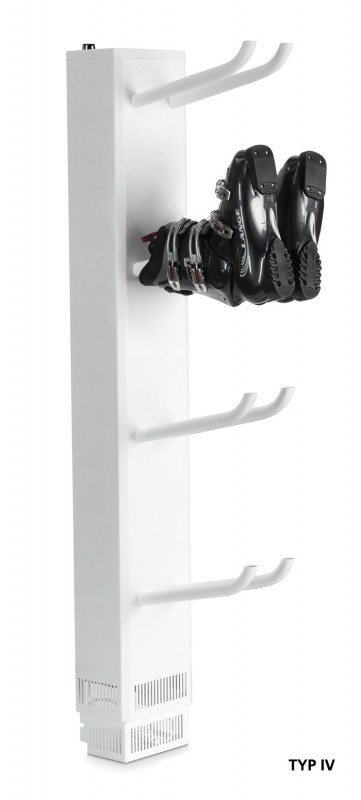 Wall mounted boot dryer